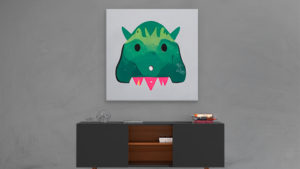 Canvas Dinosaures 2