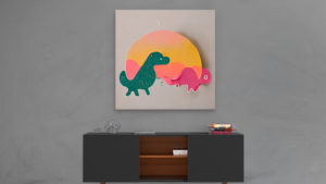 Canvas Dinosaures 3