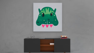 Canvas Dinosaures 4