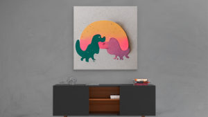 Canvas Dinosaures 8