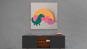 Canvas Dinosaures 10