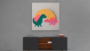 Canvas Dinosaures 11
