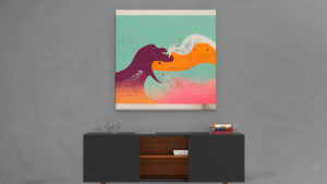 Canvas Dinosaures 18