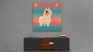 Canvas Lamas 3
